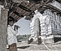 Beautiful Sri Lankathilk Rajamaha Viharaya temple