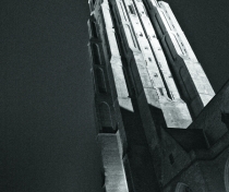 Church of Our Lady at night