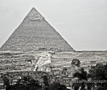 Great pyramid & sphinx