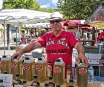 Pierre & his organic home-made olive oil