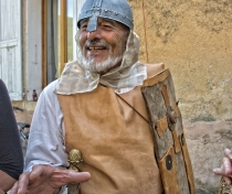 Rehearsal for annual village play