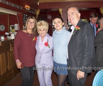 In the Theatre Royal Bar before the unveiling