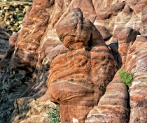 Fat person in the rock?