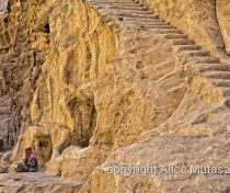 Salman in Little Petra
