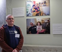 John at the 'Youth Justice in Focus' Exhibition preview