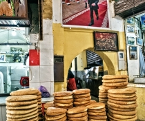Bread & a picture of the king