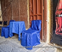 In the medina....