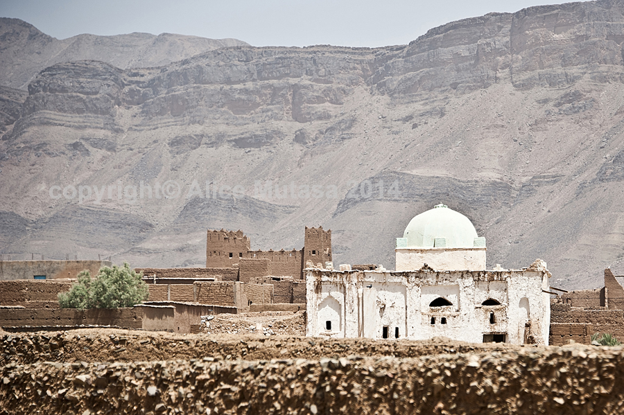 On the road to the desert...