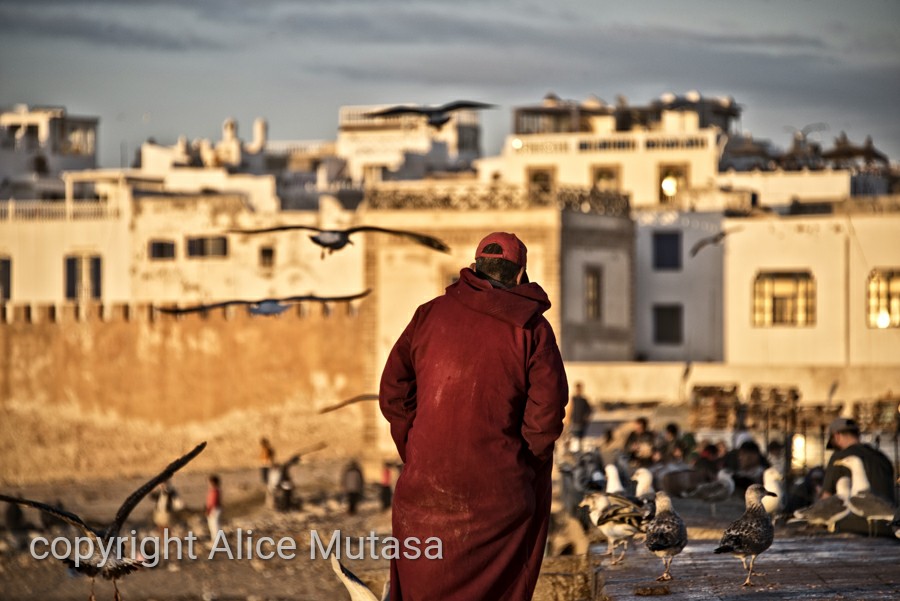 The man in the red djellaba #2