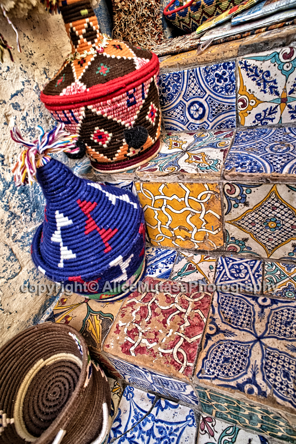 Koulchi: Essaouira shop selling recycled craftwork