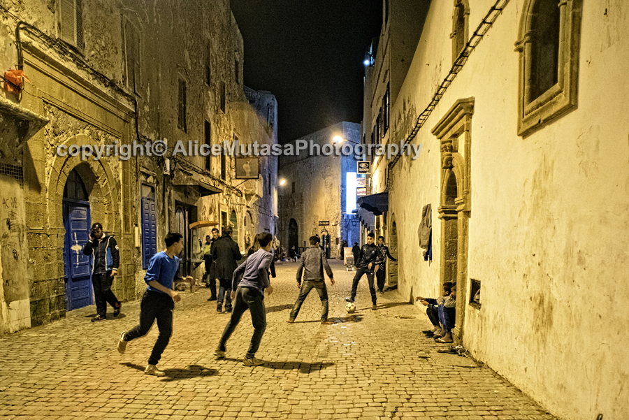 Street football, Essaouira