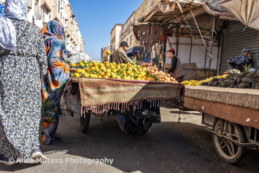 Outside Essaouira medina