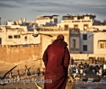 The man in the red djellaba #2