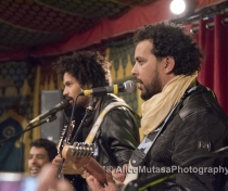 Touareg musicians at Khaymatna, PARIS