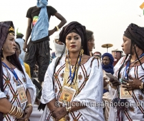 Touareg women in their best jewellery....