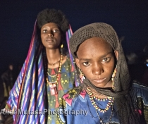 Damayji & Aka - young Peul girls at a Gerewol