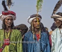 Young Peul men at a Gerewol
