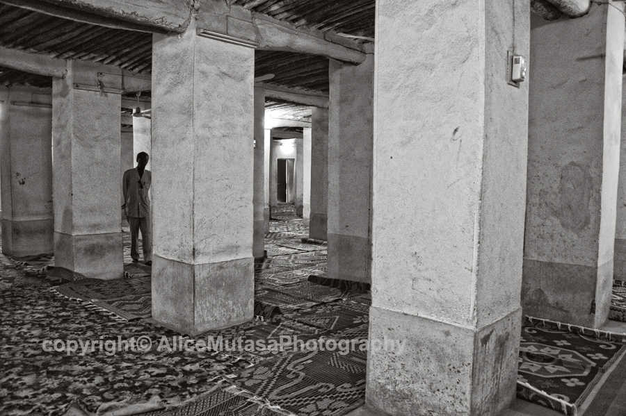 Agadez mosque - interior
