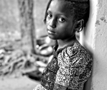 Fatima - 'Nana' - in a bad mood / Fatima dans une mauvaise humeur