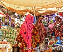 Ami at the market