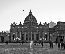 San Pietro at dusk