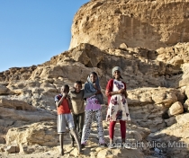 Kids we met at Jebel Barkal