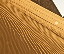 Sand dunes & pyramids at Meroë