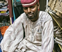 Eltaip; shop in Omdurman souq where I bought my traditional 'Thobe'