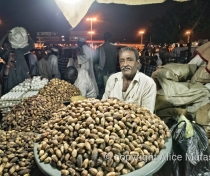 Date seller (I didn't get his name); Port Sudan market