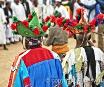 Sufi dancing and drumming at the tomb of Hamed el-Nil, Omdurman, Sudan