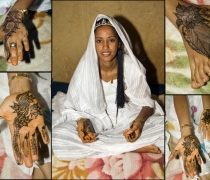 Ruki - mariee (bride) - touareg wedding, Burkina Faso