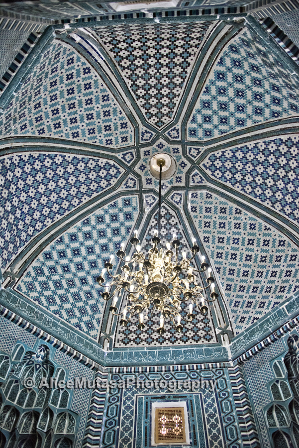 Mausoleum interior, Shah-i Zinda