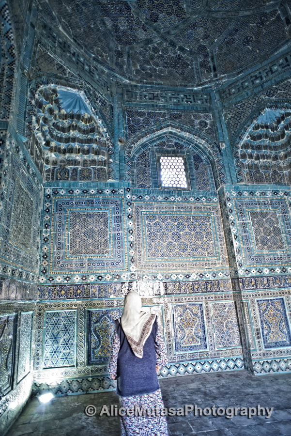 Mausoleum of the Prophet Mohamed's cousin, in the Shah-i Zinda