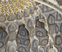 Inside the beautiful Hazrat Hizr Mosque
