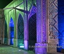The Registan at night