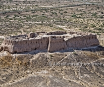 Ayaz Qala - ancient desert fortress in the Kyzylkum Desert