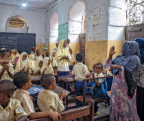 Primary school - Skuli Ya Maandalizi Na Msingi - on Kajificheni street.